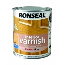 Ronseal Interior Varnish Satin 250ml - Beech - STX-330095 