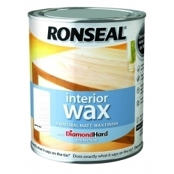 Ronseal Interior Wax Matt 750ml - White Ash - STX-330140 