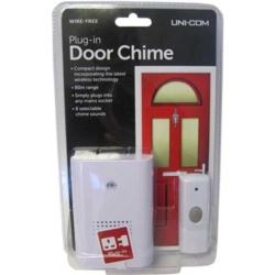Uni-Com Plug In Door Chime - STX-330208 