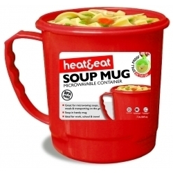 Pendeford Heat & Eat Soup Mug - Assorted Colours - STX-330291 