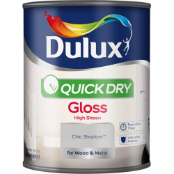 Dulux Quick Dry Gloss 750ml - Chic Shadow - STX-330484 