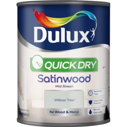 Dulux Quick Dry Satinwood 750ml - Willow Tree - STX-330671 