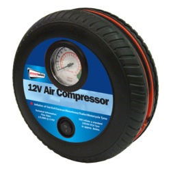 Streetwize Tyre Shape Air Compressor - Black - STX-331473 