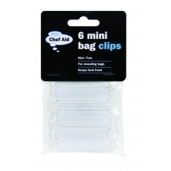 Chef Aid Mini Bag Clips - 7cm 6 Pack - STX-331926 