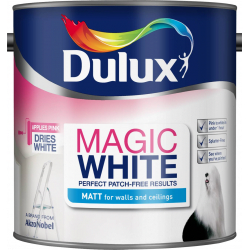 Dulux Magic White Matt 2.5L - Pure Brilliant White - STX-332018 
