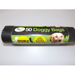 Tidyz Double Thick Doggy Bags - Roll of 50 - STX-332451 