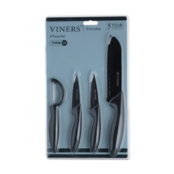 Viners Everyday Knife Set With Peeler - 3 Piece - STX-332751 