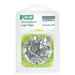 ALM Aluminium Lap Clips - Pack of 50 - STX-333078 