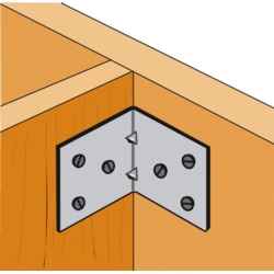 Simpson Strong Tie Light Reinforced Angle Bracket - 70 x 50 x 60 - STX-334075 