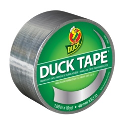 Duck Tape 48mm x 9.1m - Chrome - STX-335226 