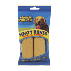 Munch & Crunch Meaty Bone 140g - Pack 2 - STX-335972 