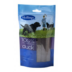 Hollings 100% Real Meat Treat - Duck 100g - STX-338241 
