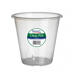 Stewart Clear Pot - 18.5cm - STX-338362 