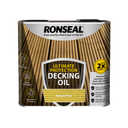 Ronseal Ultimate Protection Decking Oil 2.5L - Natural Pine - STX-338460 