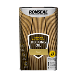 Ronseal Ultimate Protection Decking Oil 5L - Natural - STX-338461 