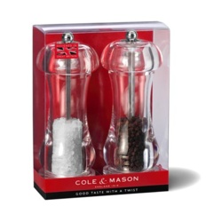 Cole & Mason Capstan Salt & Pepper Set - 175mm - STX-338642 