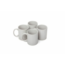 Sabichi White Mug Set - 4 Piece - STX-339012 