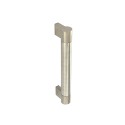 Securit Bar Handle Stainless Steel Brass Nickel - 22mm x 192mm - STX-339832 