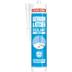 Evo-Stik Kitchen, Shower & Bath Sealant - 310ml White - STX-341517 