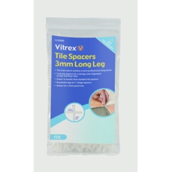 Vitrex Long Leg Tile Spacers - 3x500 - STX-341593 