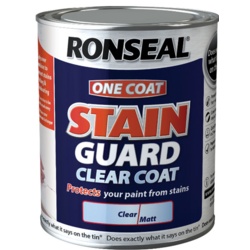 Ronseal One Coat Stain Guard Clear Coat - 750ml - STX-341911 