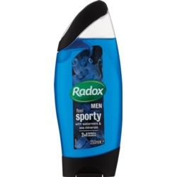 Radox Shower Gel Feel 250ml - Sporty - STX-343008 