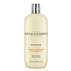 Baylis & Harding Moisturising Bath Soak 500ml - Sweet Mandarin & Grapefruit - STX-343362 - SOLD-OUT!! 