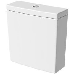 SP Micro Square Close Coupled Cistern - W - 375mm H - 385mm D - 145mm - STX-343792 