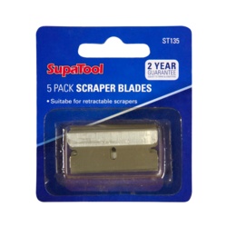 SupaTool Scraper Blades - 5 Piece - STX-344028 