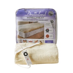 Dreamland Intelliheat Soft Fitted Fleece - Single - STX-344260 