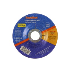 SupaTool Stone Cutting Disc With Depressed Centre - 115mmx3mm - STX-344474 