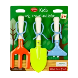 Ambassador Kids Wooden Handle Tools - 3 Piece - STX-344697 