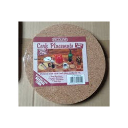 Nicoline Round Cork Placemats - 20cm diameter - STX-345098 