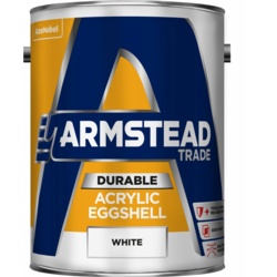 Armstead Trade Durable Acrylic Eggshell 5L - White - STX-345734 