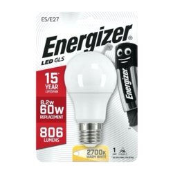 Energizer E27 Warm White Blister Pack Gls - 9.2w - STX-346138 