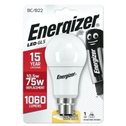 Energizer B22 Warm White Blister Pack GLS BC - 11.6w - STX-346140 