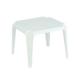 SupaGarden Plastic Childs Table - White - STX-346538 