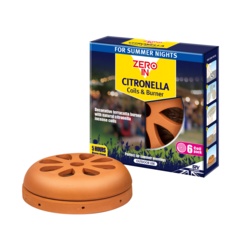 Zero In Citronella Burner Coils - Pack 6 - STX-347293 