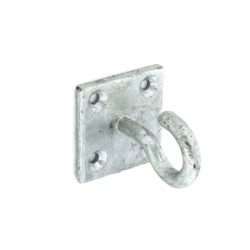 Securit Hook On Plate - 50mm Galvanised - STX-347342 