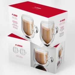 Judge Double Wall Glasses Pack 2 - Latte - STX-347514 