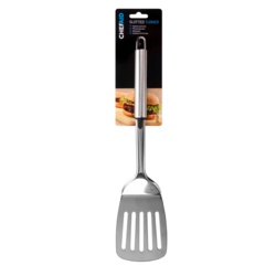 Chef Aid Slotted Turner - Silver - STX-347695 
