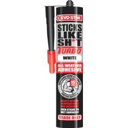 Evo-Stik Sticks Like Sh*t Turbo - White 290ml - STX-347710 