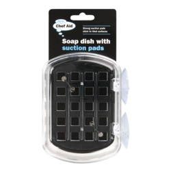 Chef Aid Soap Dish With Suction Dish - STX-347719 