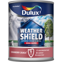 Dulux Weathershield Gloss 750ml - Cranberry/Crunch - STX-347911 