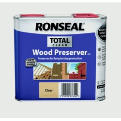 Ronseal Total Wood Preserver 2.5L - Clear - STX-348017 