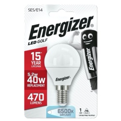 Energizer LED Golf 470lm Daylight Opal SES - 5.9w - STX-348057 