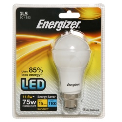 Energizer LED GLS 1060lm B22 Daylight BC - 11.6w - STX-348071 