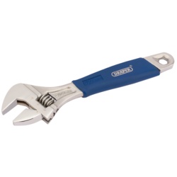 Draper Adjustable Wrench Soft Grip - 200mm - STX-348433 