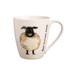 Price & Kensington Back To Front Mug - Sheep - STX-348625 