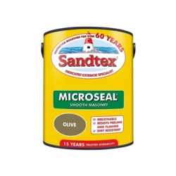 Sandtex Smooth Masonry 5L - Olive - STX-348882 